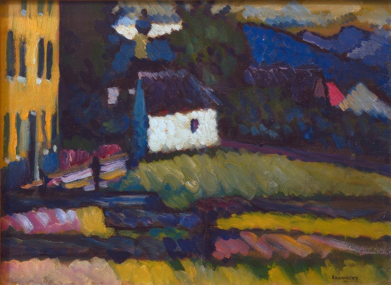 Peterskapelle em Murnau de Wassily Kandinsky