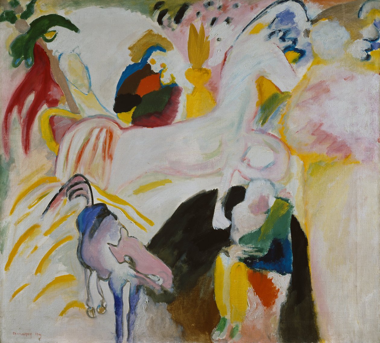 cavalos de Wassily Kandinsky