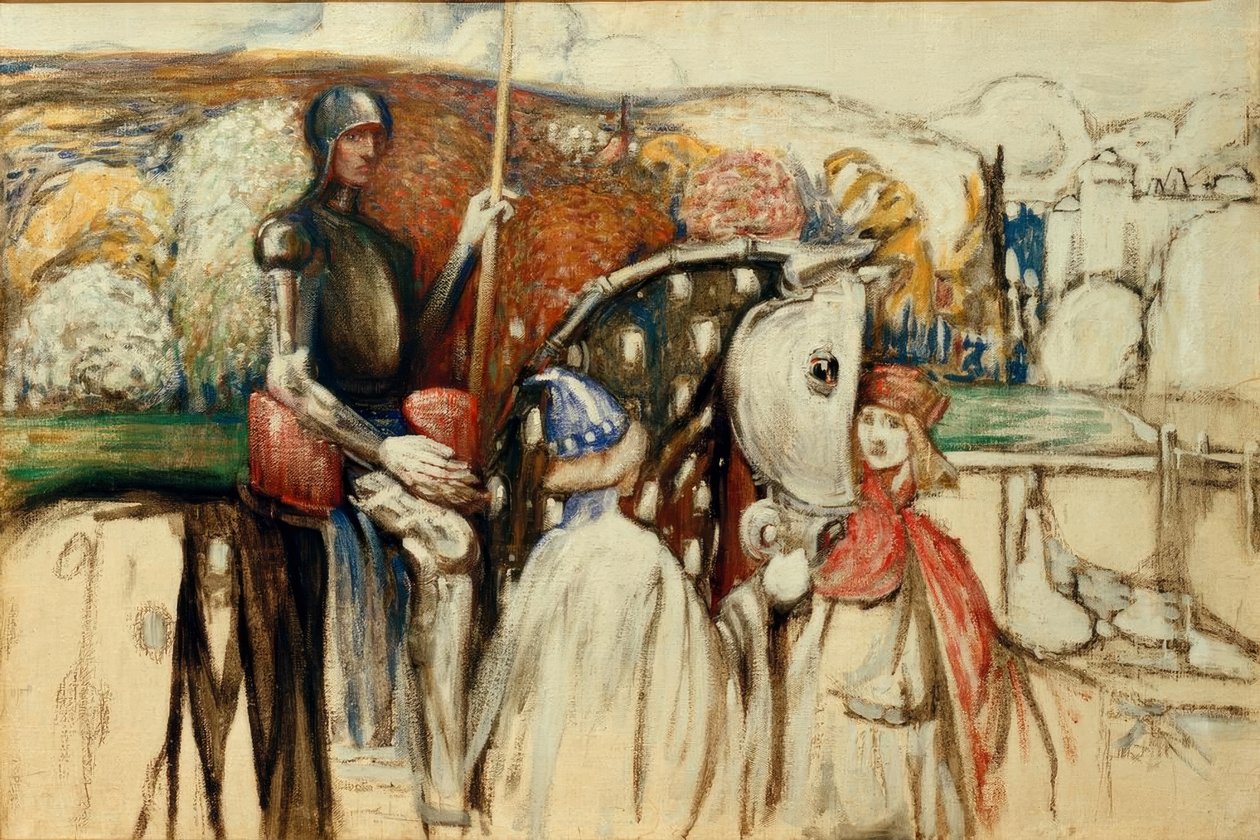 Cavaleiro Viajante de Wassily Kandinsky