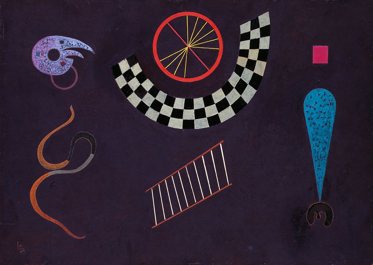 Fita com quadrados, de Wassily Kandinsky (1866-1944) de Wassily Kandinsky