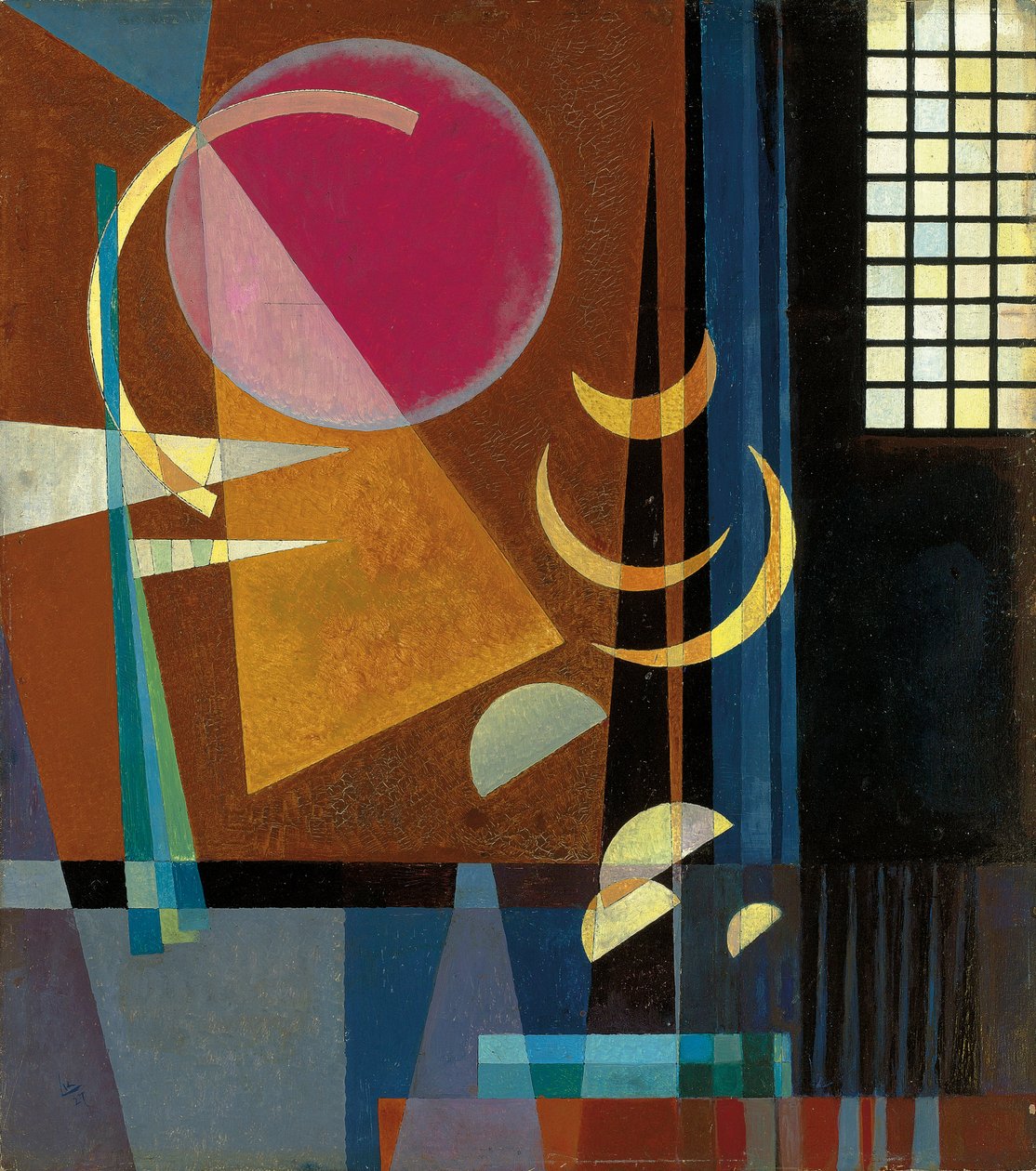 Afiado e calmo de Wassily Kandinsky