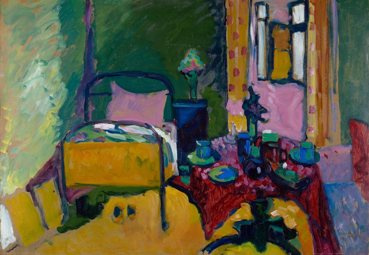 Quarto de dormir de Wassily Kandinsky