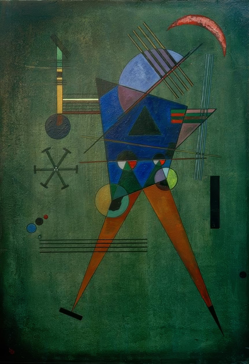 Triângulo preto de Wassily Kandinsky