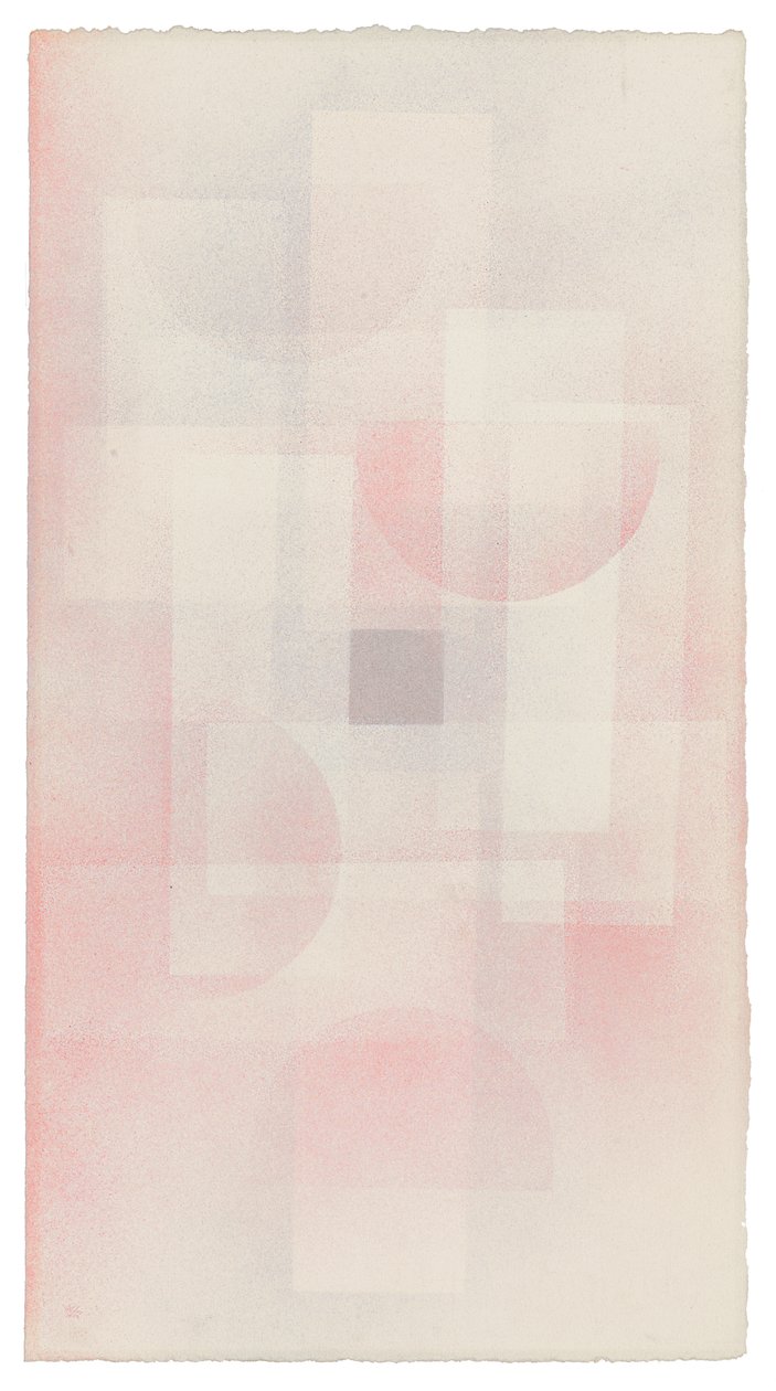 Quadrado no Nevoeiro; Quadrat im Nebel de Wassily Kandinsky