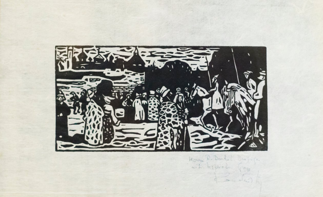 Domingo - Velho Russo de Wassily Kandinsky