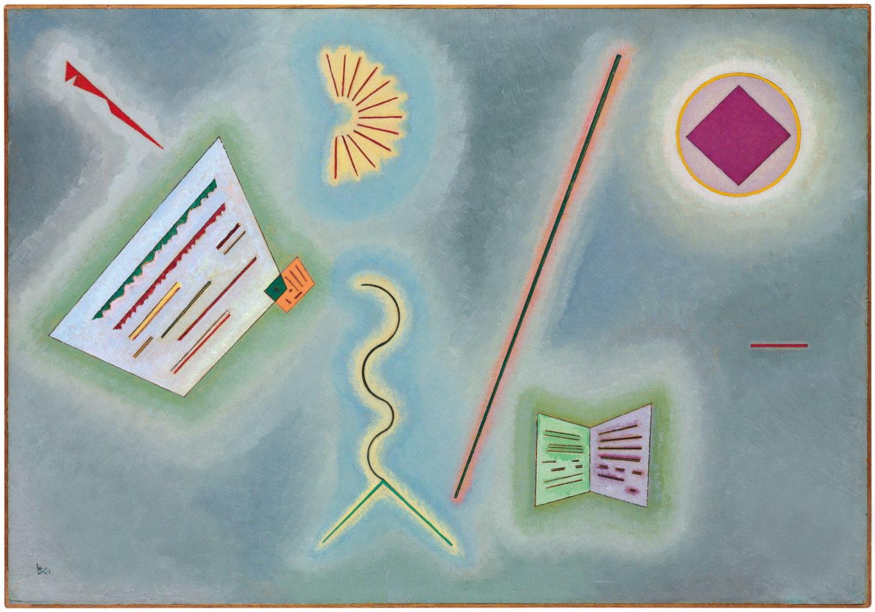 Superfícies e linhas de Wassily Kandinsky