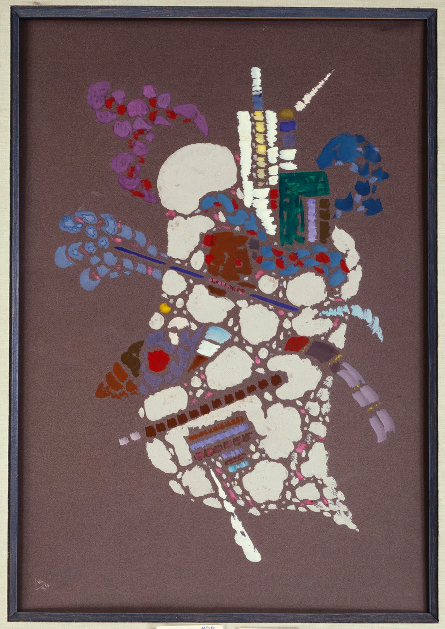 Manchas cinzentas de Wassily Kandinsky