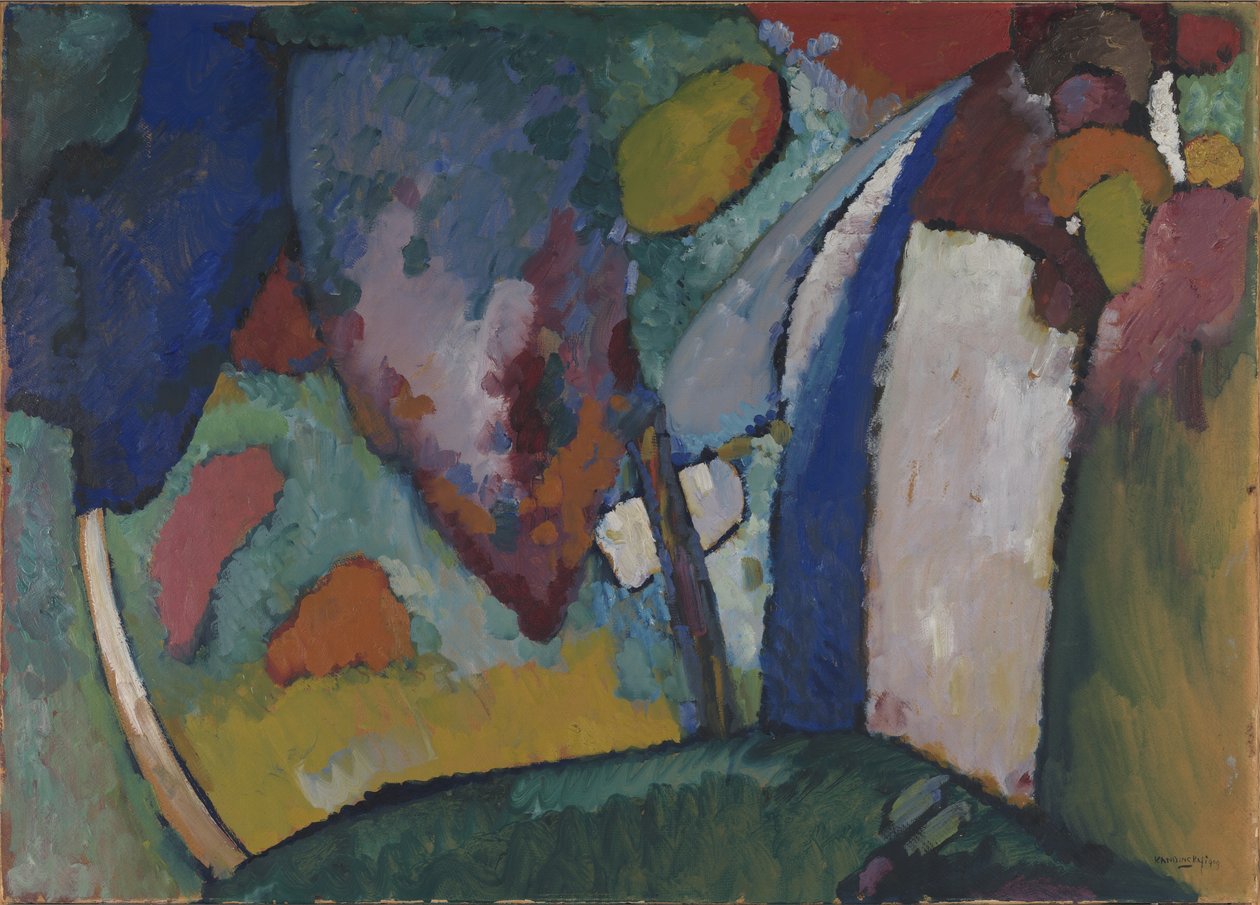 A Cascata de Wassily Kandinsky