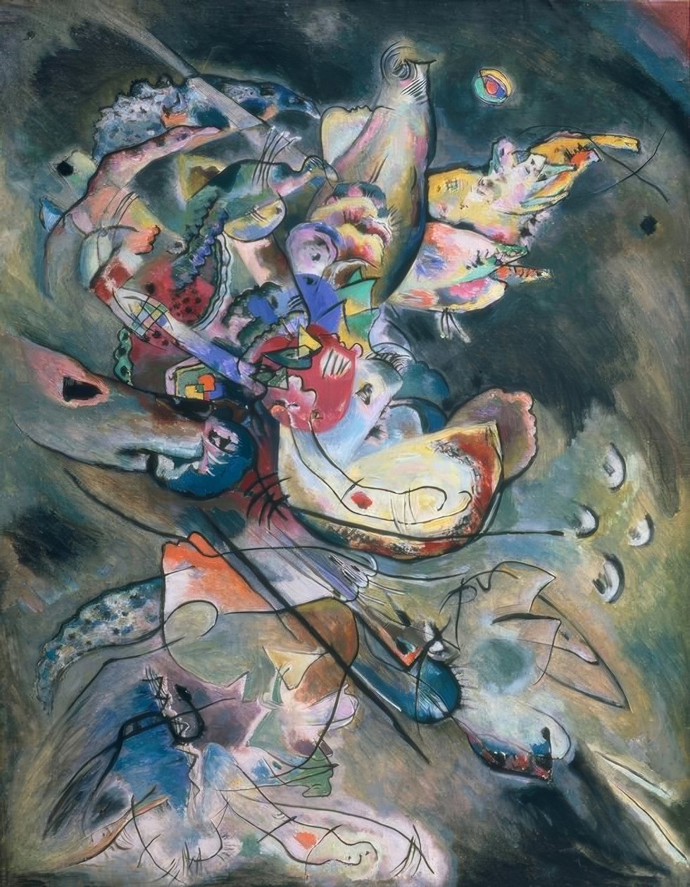 nublado de Wassily Kandinsky