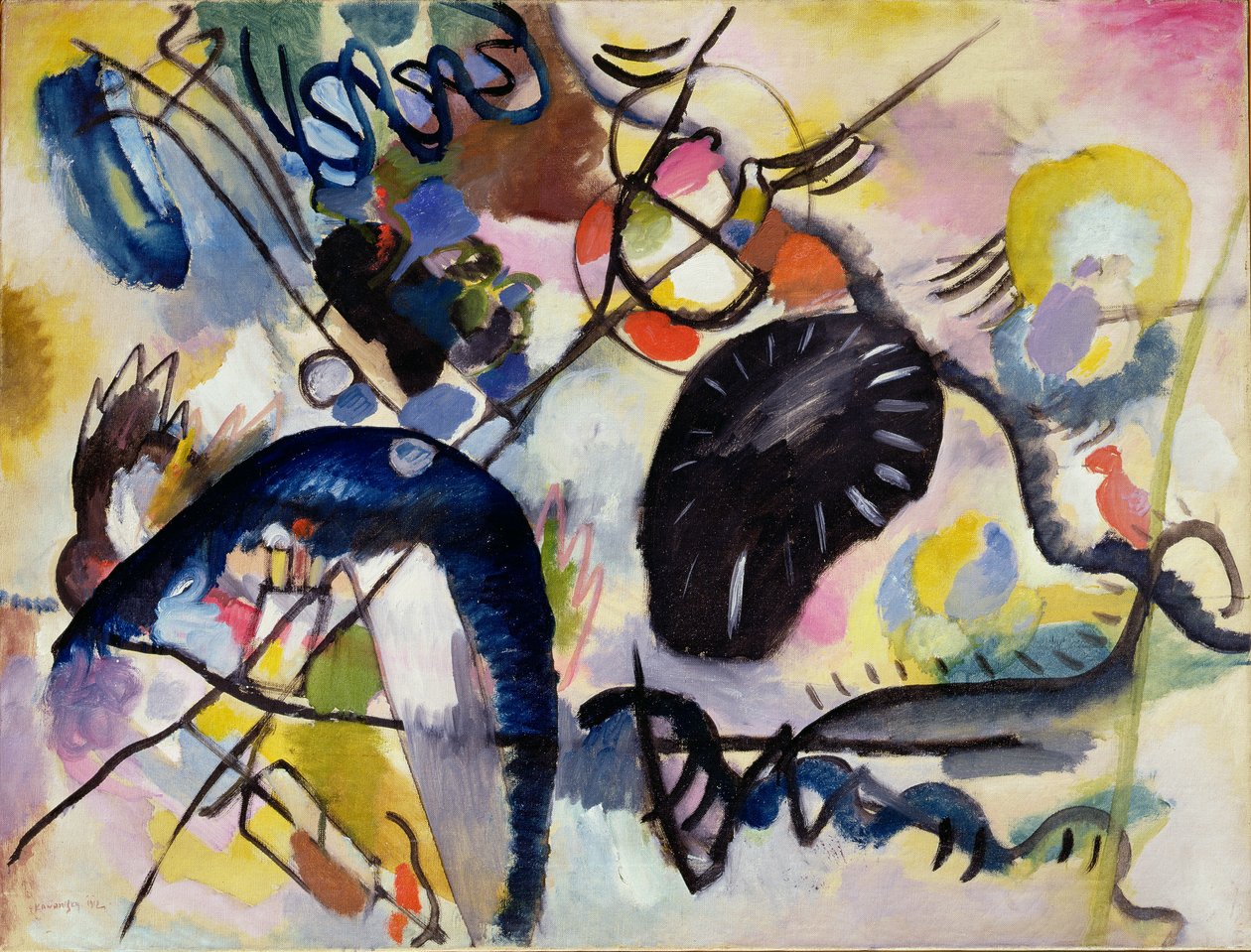 Crepúsculo de Wassily Kandinsky
