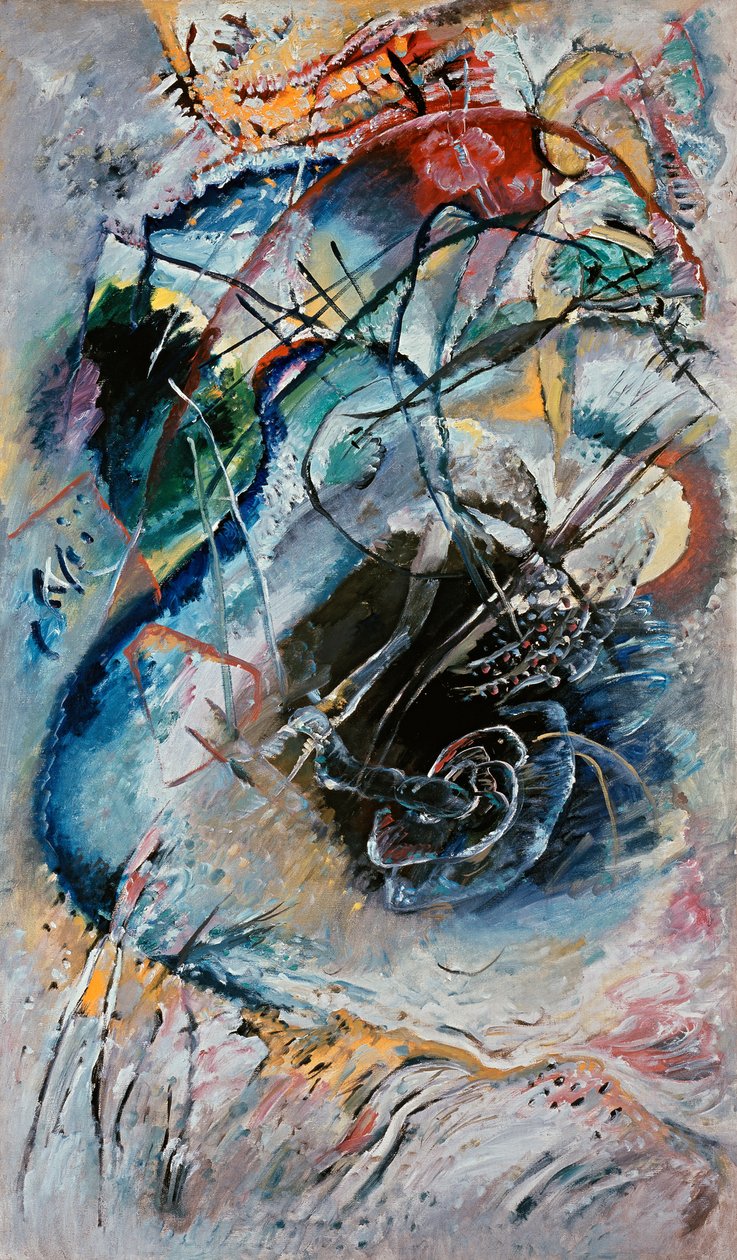 Improvisação sem título de Wassily Kandinsky