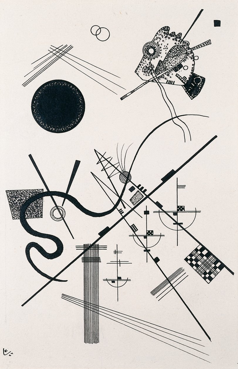 Sem título (desenho 4) de Wassily Kandinsky