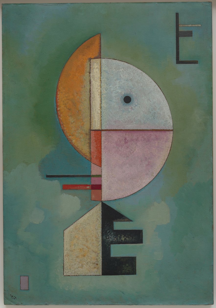 Para cima, 1929 de Wassily Kandinsky