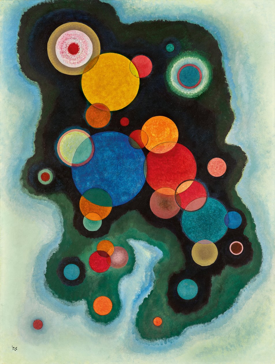 Impulso Aprofundado, 1928. de Wassily Kandinsky