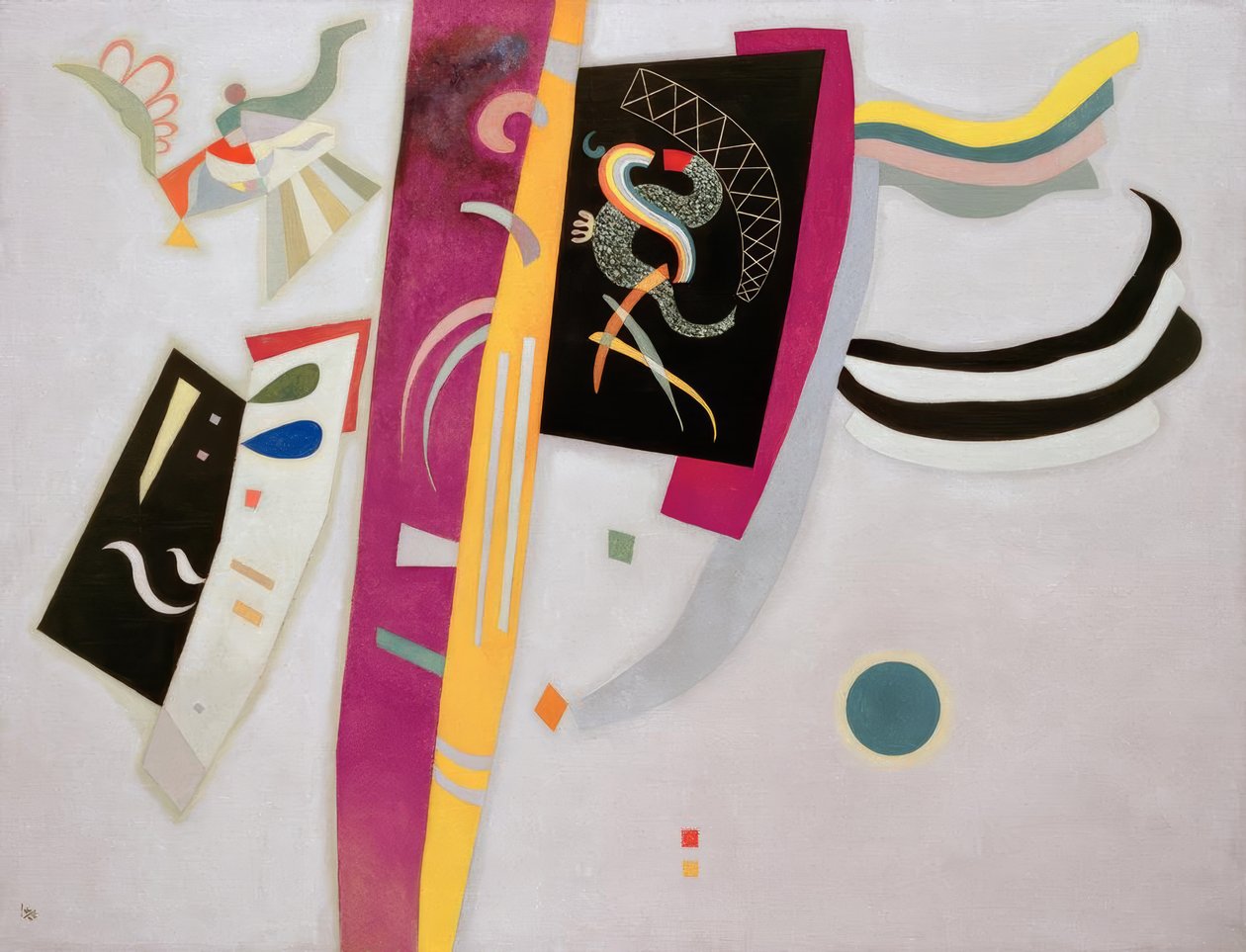 Violeta-Orange de Wassily Kandinsky