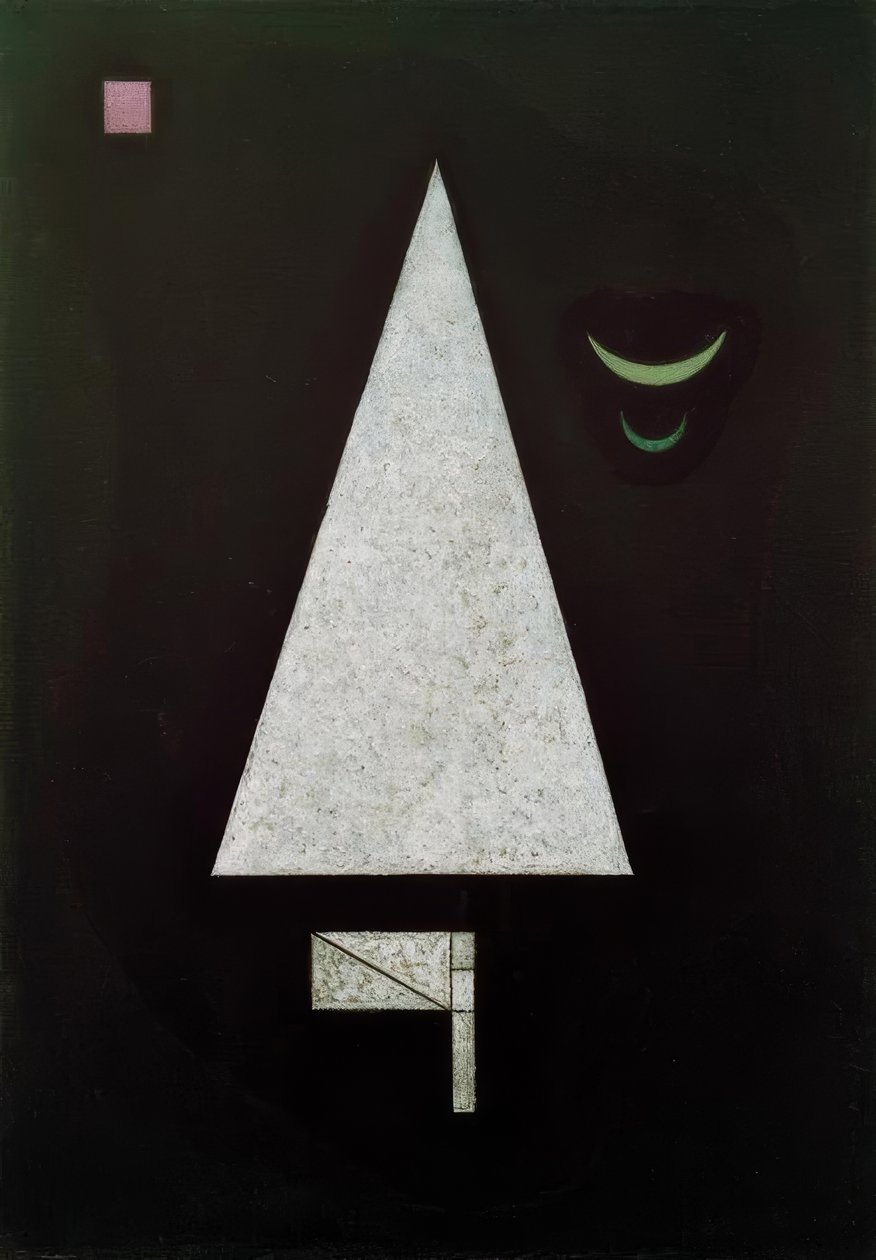 Nitidez branca de Wassily Kandinsky