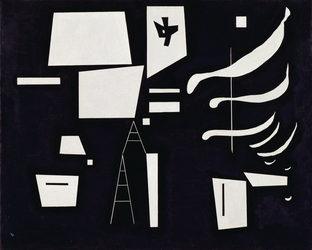 Branco - Marcha Suave e Duro de Wassily Kandinsky