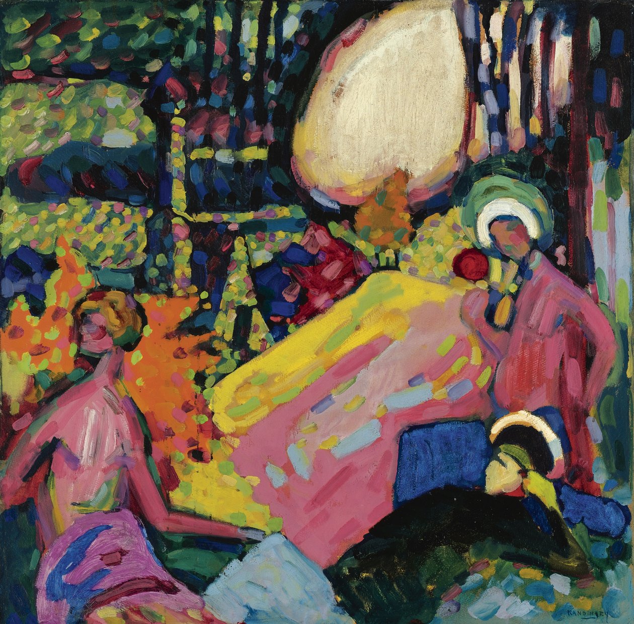 Som branco de Wassily Kandinsky