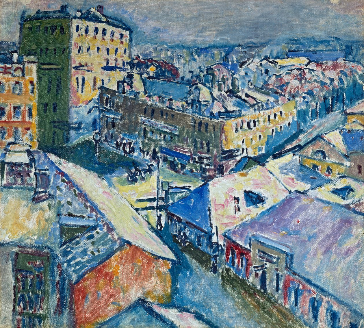 Praça Zubovsky de Wassily Kandinsky