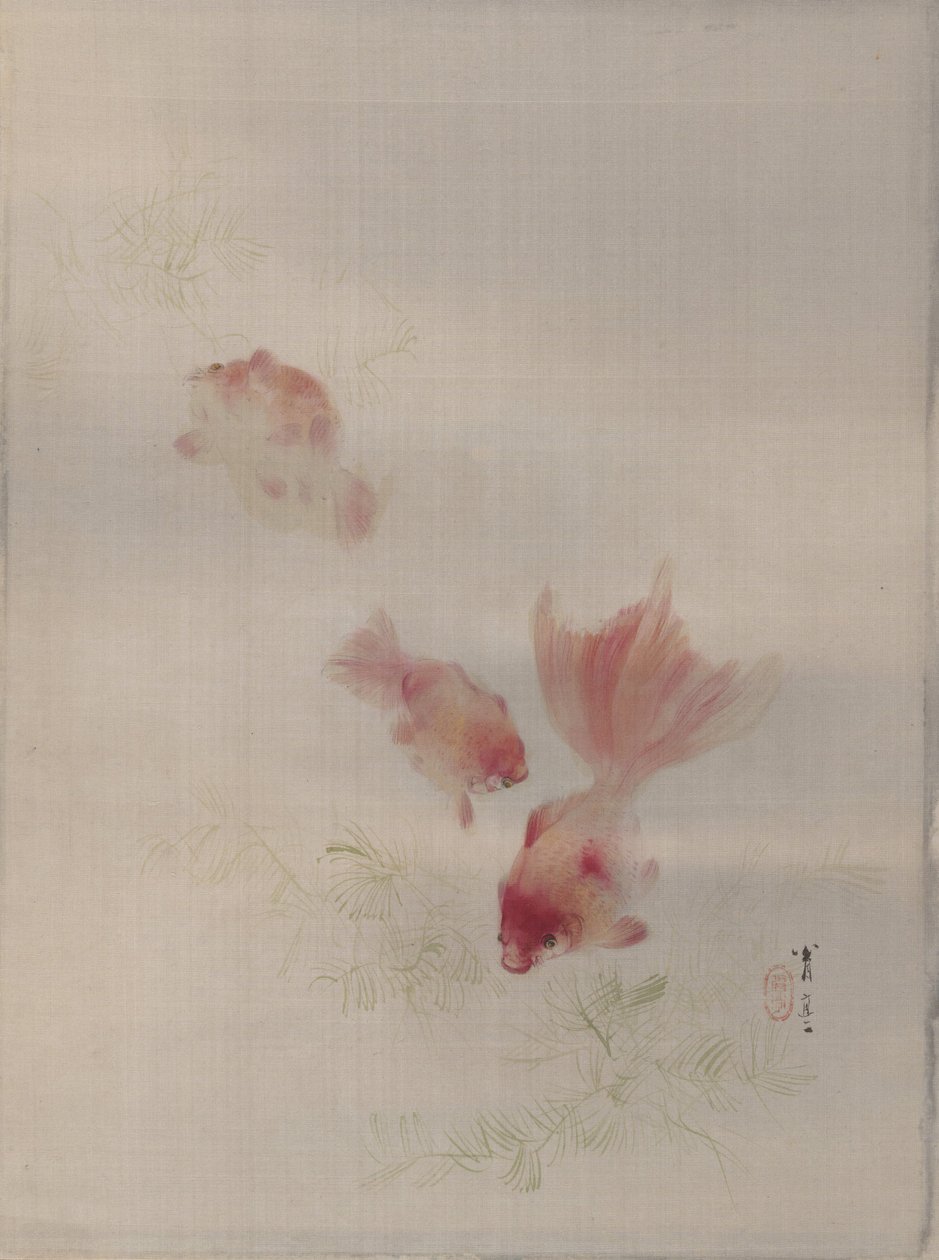 Peixinho, ca. 1887 de Watanabe Seitei