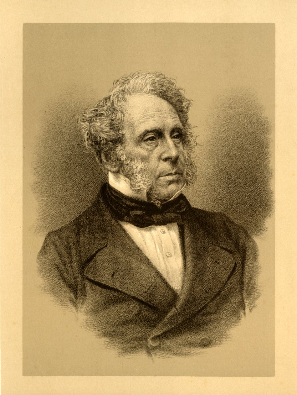 "Henry John Temple, 3º Visconde Palmerston". Premier 1855-1858 e 1859-1865