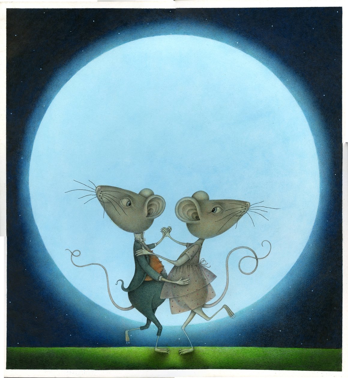 Blue Moon, 2009 (técnica mista) de Wayne Anderson