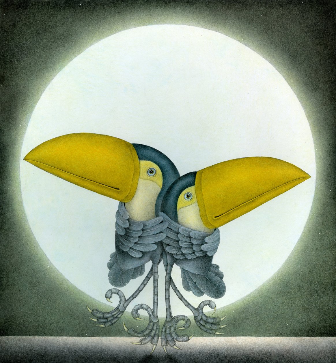 Toucan Can Can, 2010 (técnica mista) de Wayne Anderson