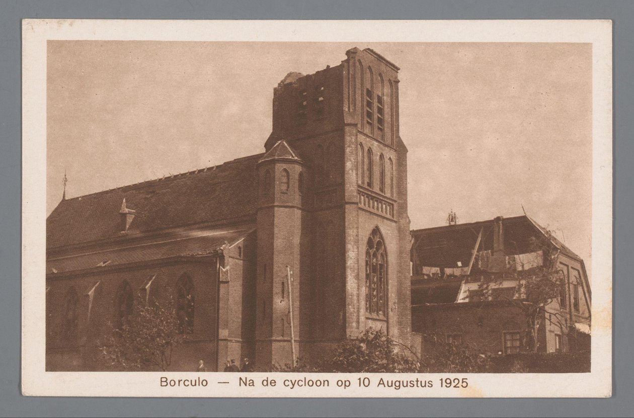 Borculo -- Após o ciclone de 10 de Agosto de 1925 de Weenenk and Snel