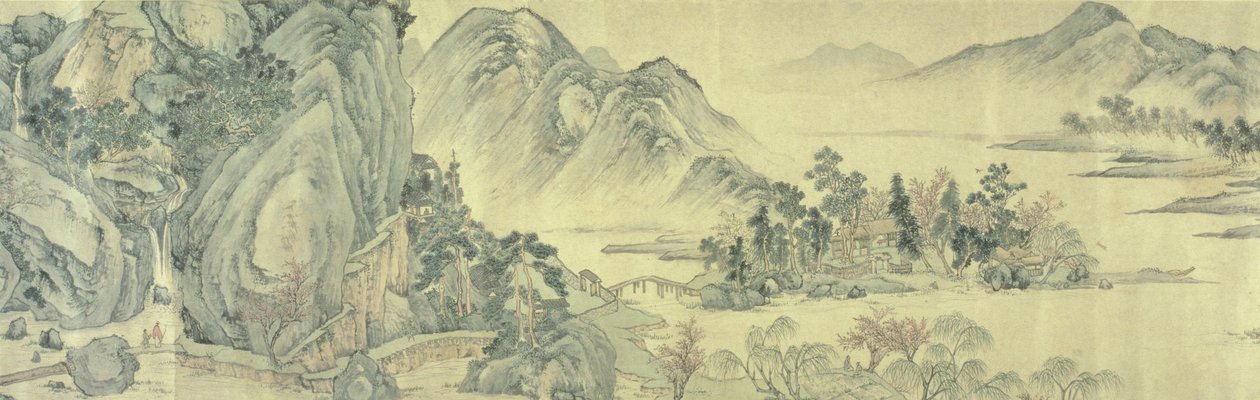 A Primavera Flor de Pessegueiro de Wen Zhengming