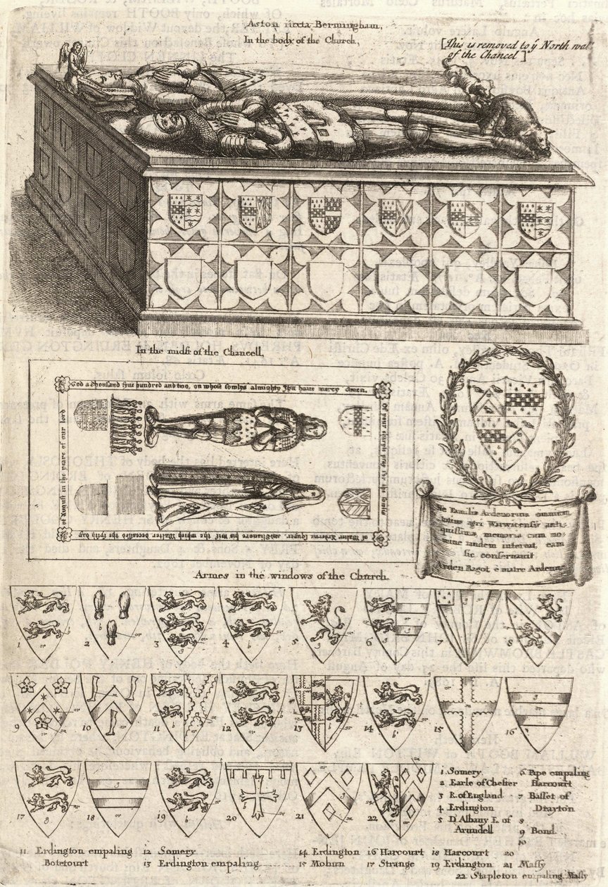 Arden (monumento). Estado 2 de Wenceslaus Hollar