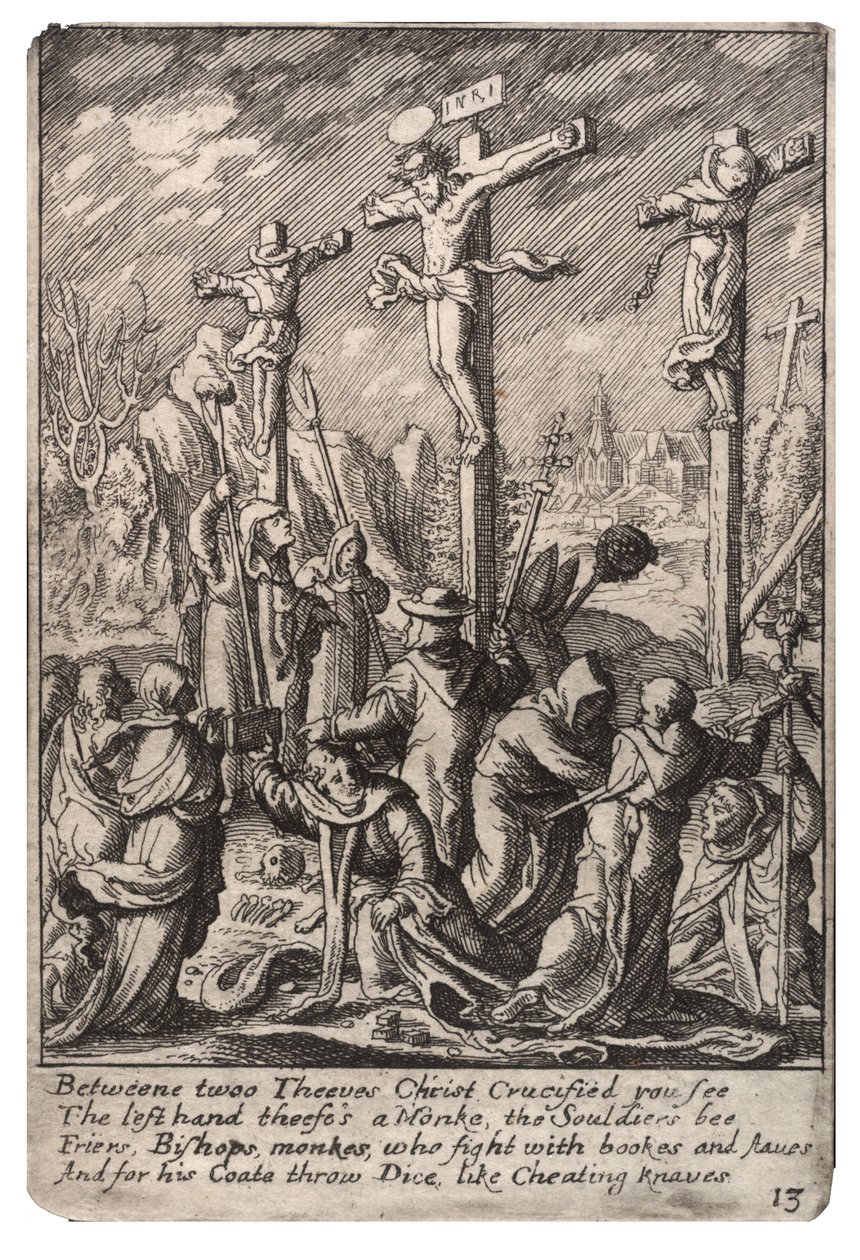 Crucificação de Wenceslaus Hollar