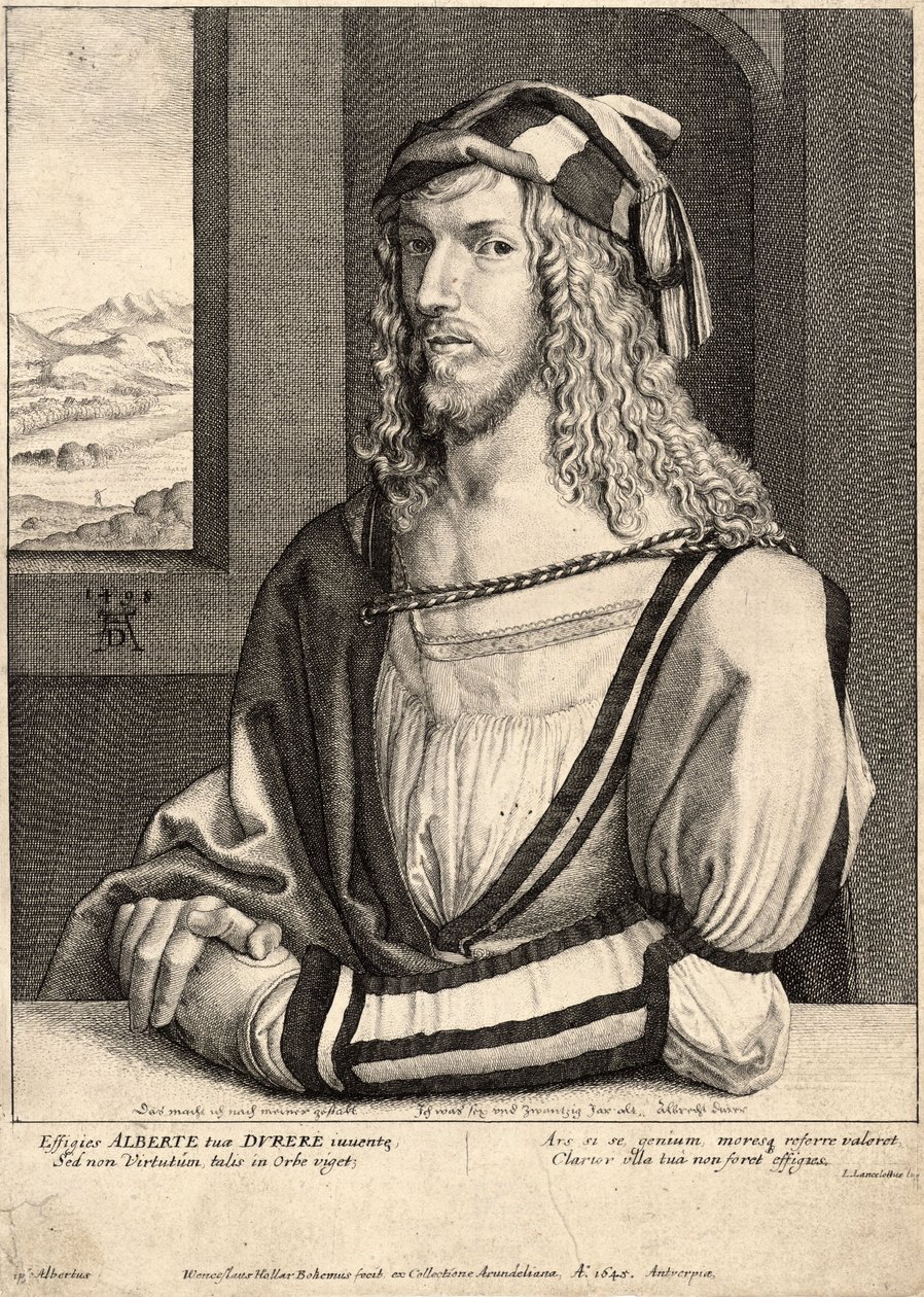 Dürer, o mais novo de Wenceslaus Hollar