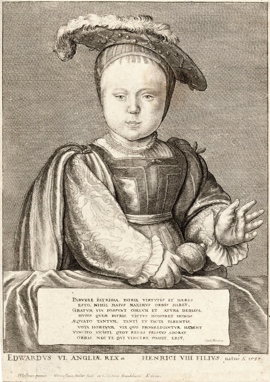 Edward VI de Wenceslaus Hollar
