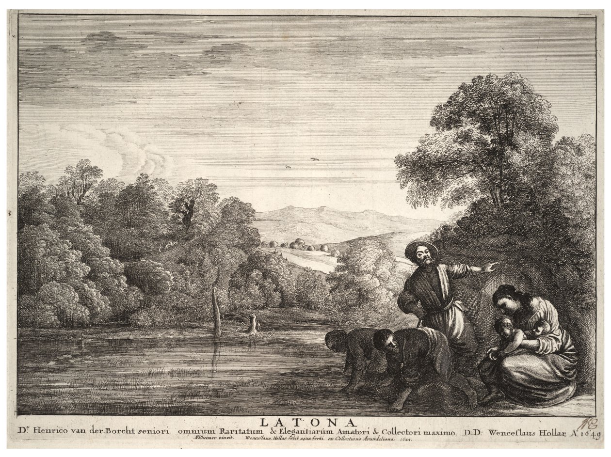 Latona de Wenceslaus Hollar