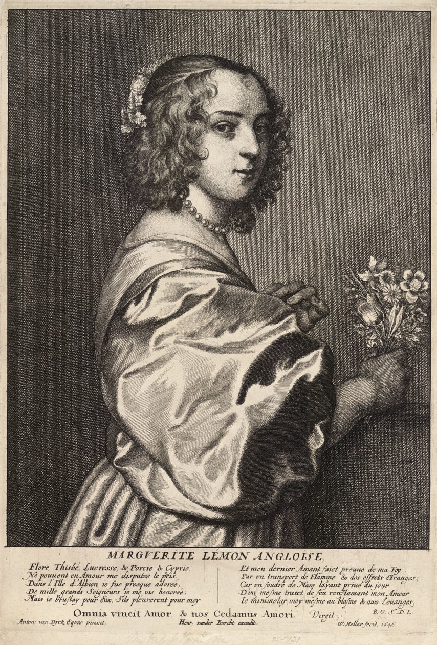 Margaret Lemon. Estado 2 de Wenceslaus Hollar