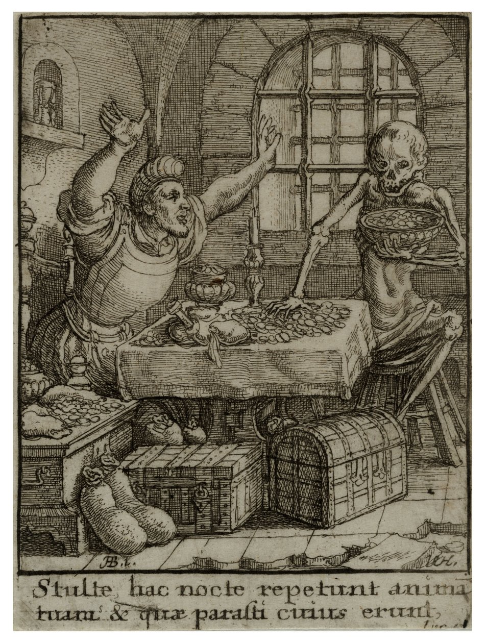 Avarento. Estado 2 de Wenceslaus Hollar