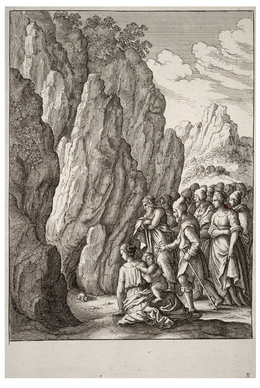 A montanha em trabalho de parto de Wenceslaus Hollar