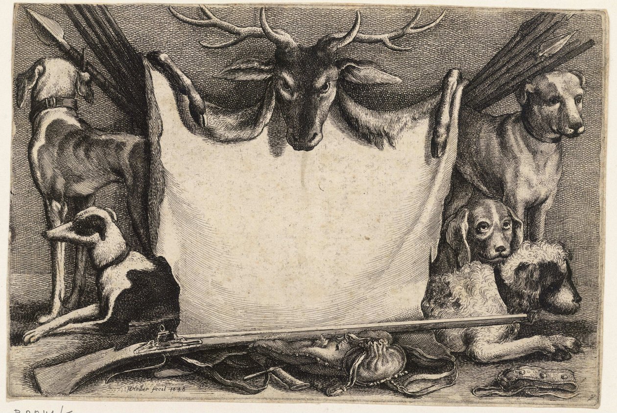 Título. Estado 1 de Wenceslaus Hollar