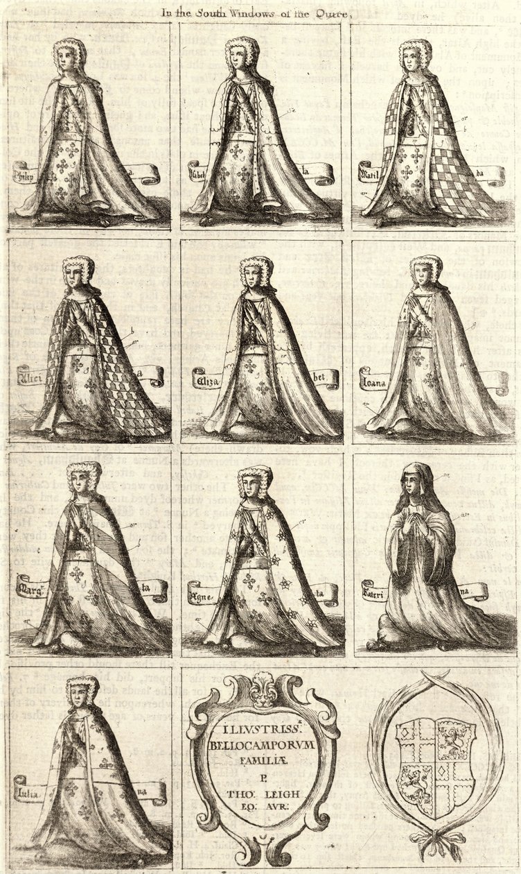 Warwick (vitral) de Wenceslaus Hollar