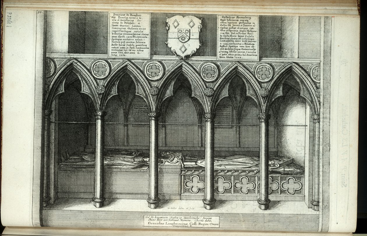 Wengham e Fauconberg. Estado 1 de Wenceslaus Hollar