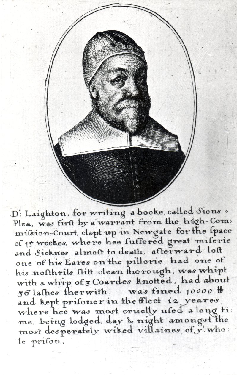 Alexander Leighton, c.1641 de Wenceslaus Hollar