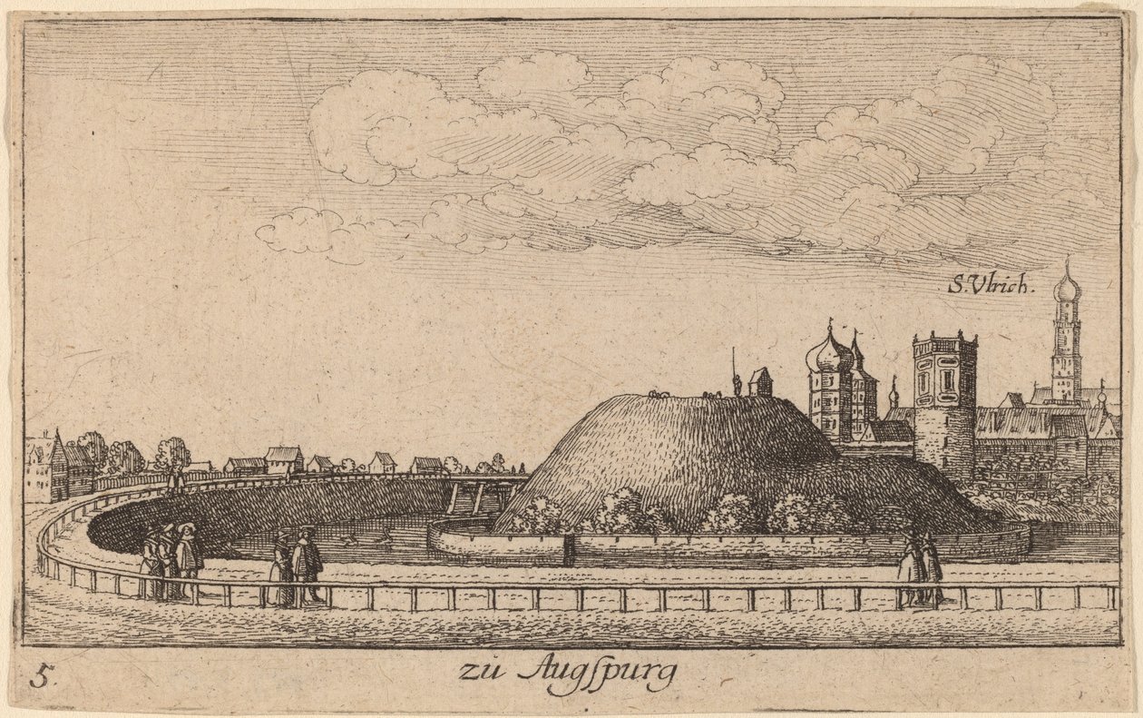 Augsburgo de Wenceslaus Hollar