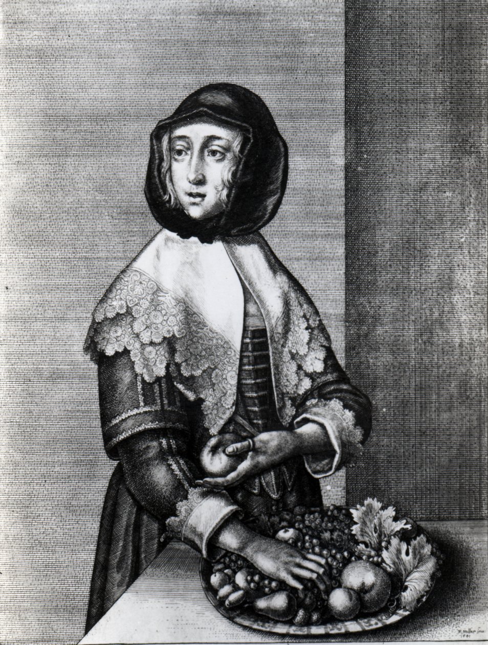 Outono de 1641 de Wenceslaus Hollar