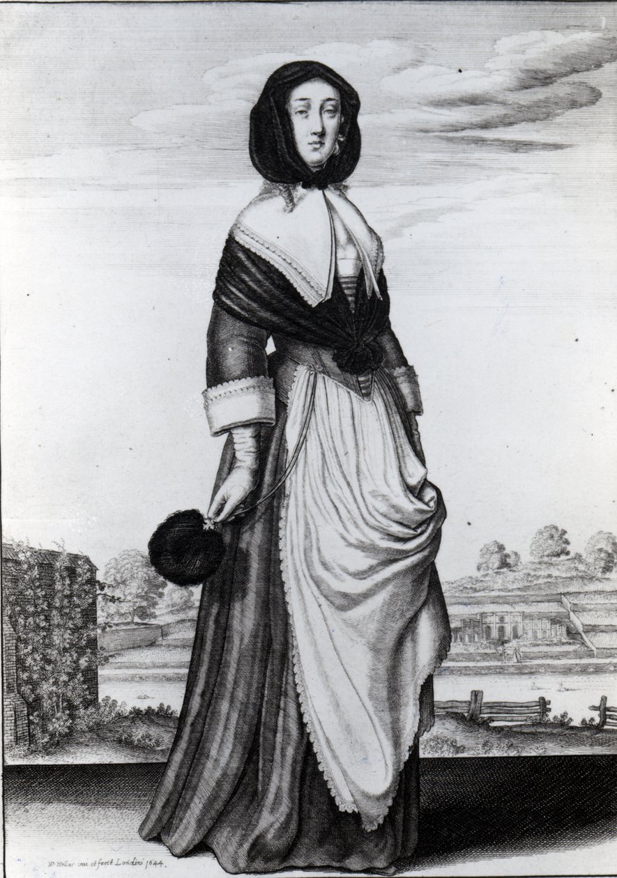 Outono de 1643 de Wenceslaus Hollar