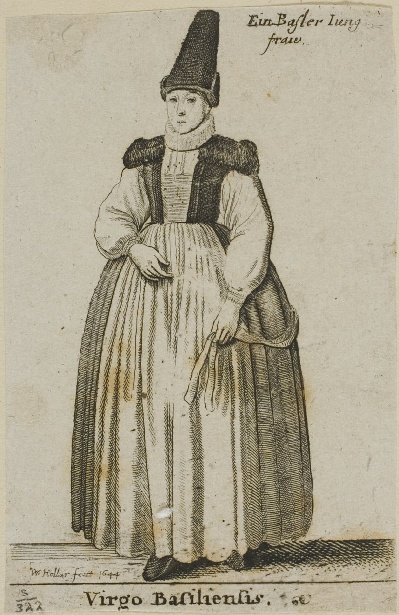 Mulher de Basileia de Wenceslaus Hollar