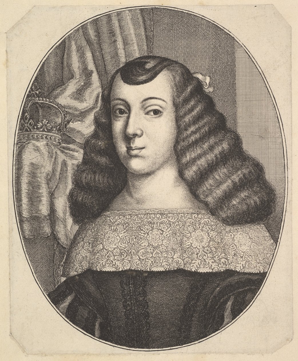 Catarina de Bragança, 1661. de Wenceslaus Hollar