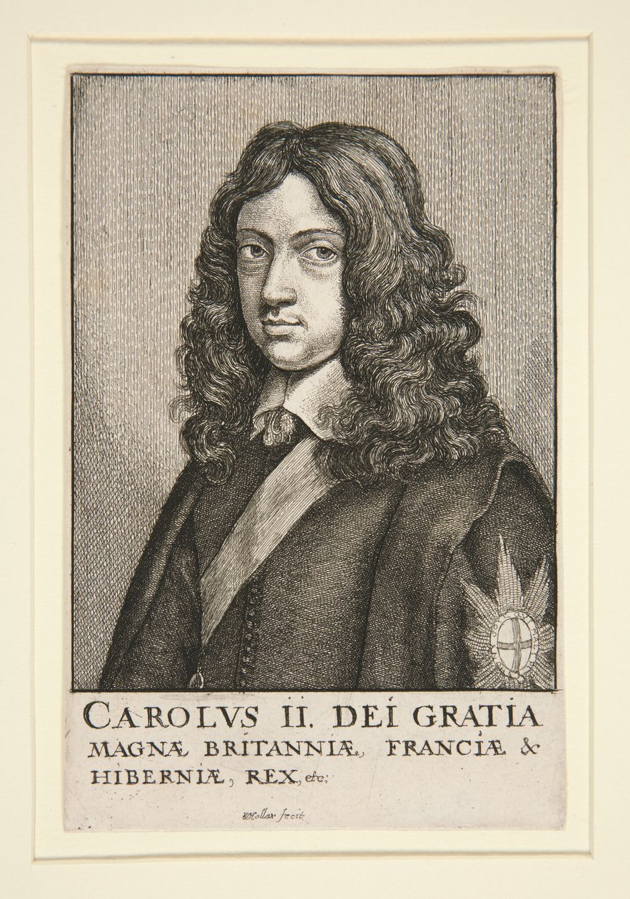 Carlos II de Wenceslaus Hollar