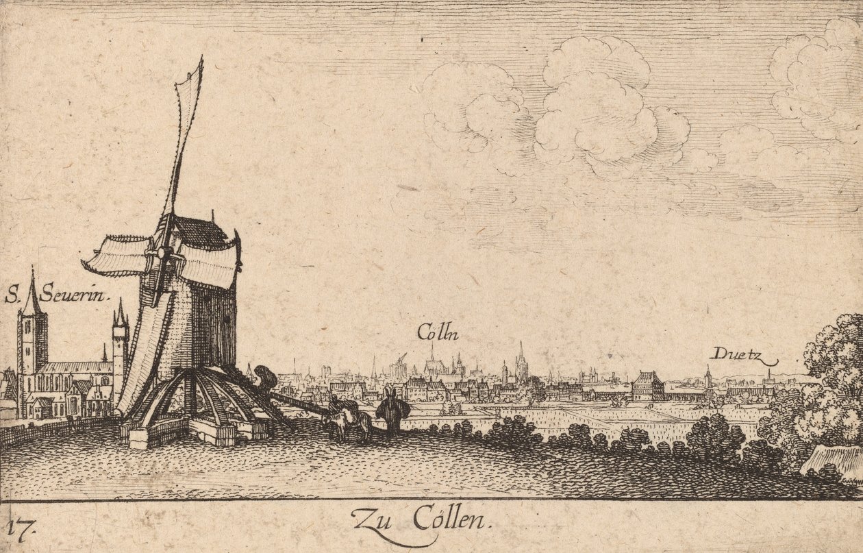 Colónia, 1635. de Wenceslaus Hollar