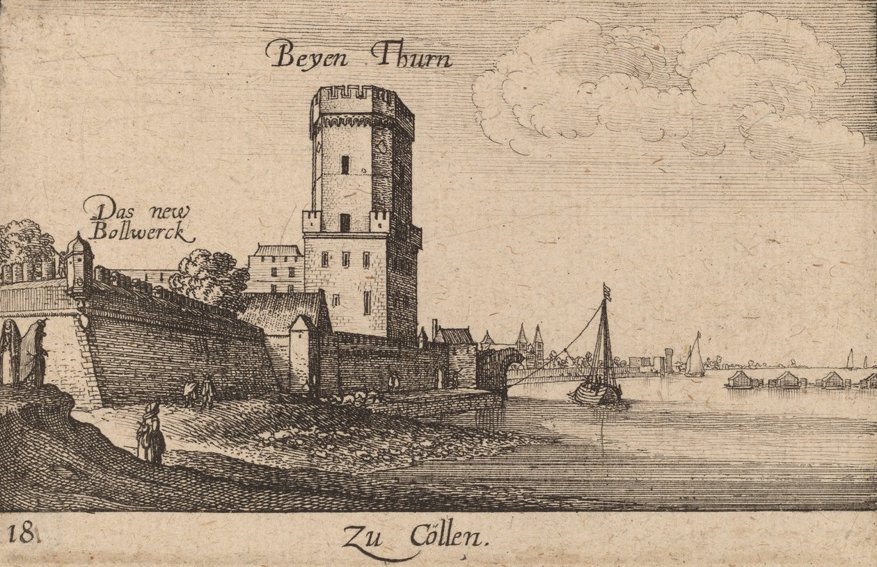 Colônia, 1635. de Wenceslaus Hollar