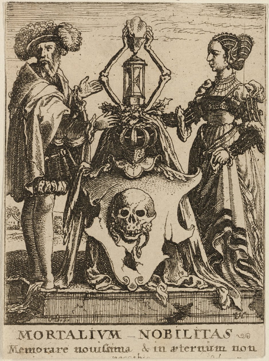 Brasão de armas da morte de Wenceslaus Hollar